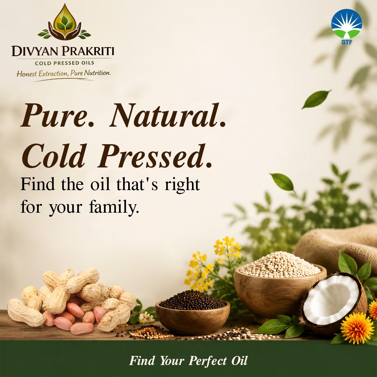 Divyan Prakriti cold-pressed oils